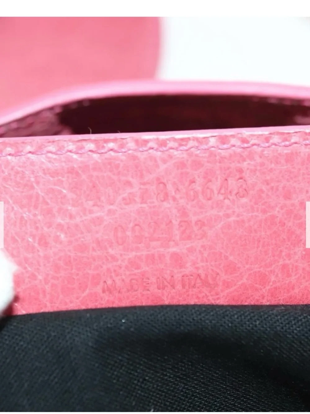 BALENCIAGA Giant Town Hand Bag Leather 2way Pink 240578 Auth am11459SAV